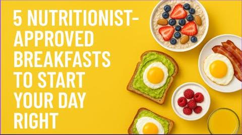 Nutritionists’ Top Breakfast Picks for All-Day Energy
